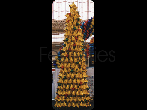 Gold Foil Christmas Tree