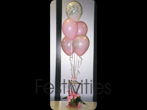 Pink Balloon Arrangement